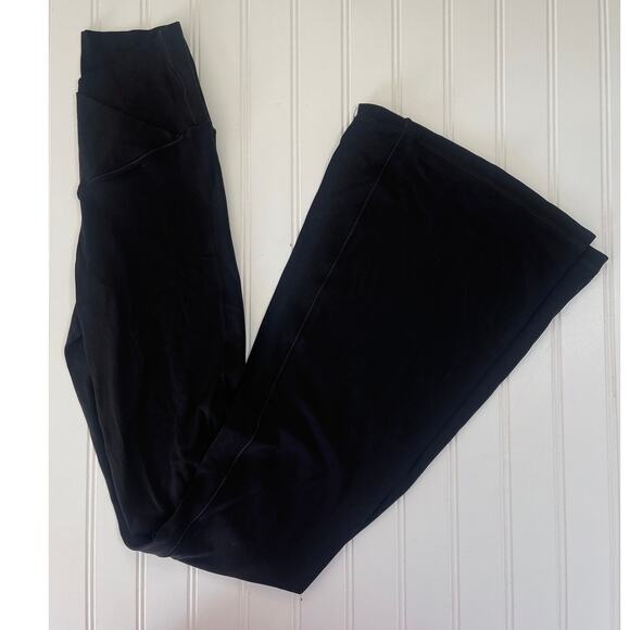 Aerie Offline Hi Rise Real Me Flare Leggings Size Womens Small EUC - Picture 1 of 5